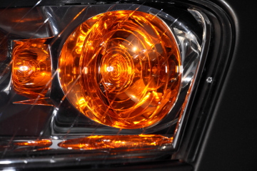 Blinker im Klarglasscheinwerfer vorne-links, Audi A4 (B7)